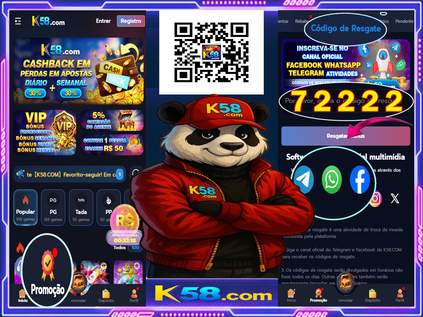 Foto de perfil de um usuário sorrindo